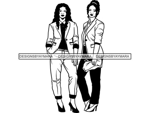 Classy Boss Lady SVG Cut Files for Silhouette and Cricut