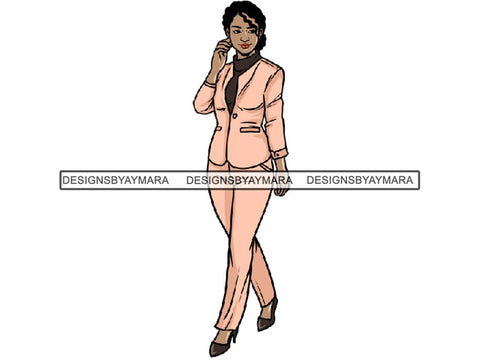 Classy Boss Lady PNG File For Print Not For Cutting