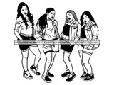 Ladies Trip Getaway SVG Cut Files For Silhouette and Cricut