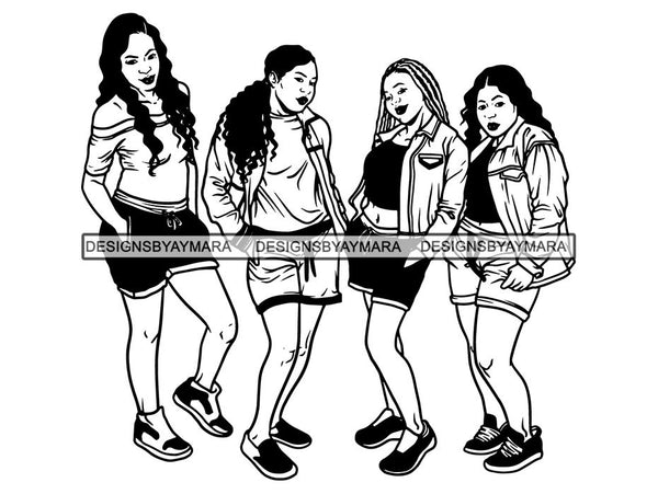 Ladies Trip Getaway SVG Cut Files For Silhouette and Cricut