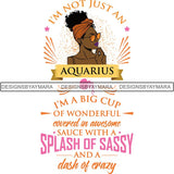 Aquarius Birthday Queen SVG Cutting Files For Cricut and More.