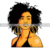 Afro Woman SVG Melanin Cutting Files For Cricut Silhouette and More