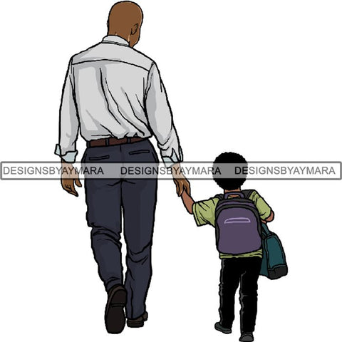 Back to School Kid Student Education Supplies .PNG Print File Not For Cutting
