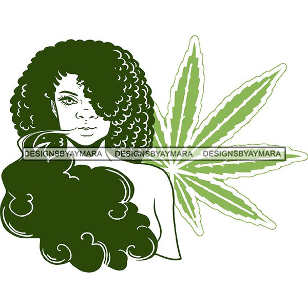 Weed Leaf Dope Cannabis Medical Marijuana Joint Blunt High Life SVG Cutting Files