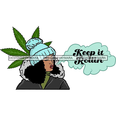 Ganja Narcotic Joint Blunt Weed Leaf Hydroponics Cannabis Woman Smoking Grass Marijuana SVG Cut Files