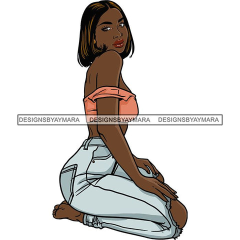 Fashion Diva Glamour Afro Classy Sexy Lady SVG PNG JPG Vector Files For Cutting and More