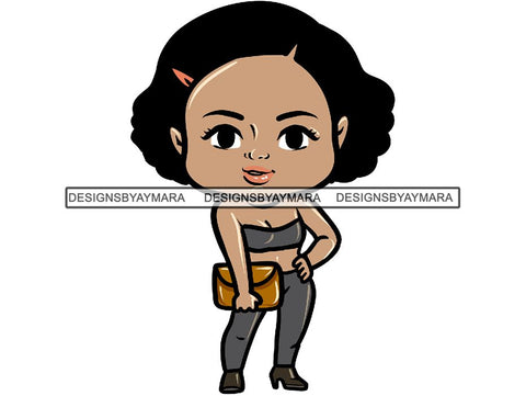 Cute Fabulous Ladies PNG Files For Print