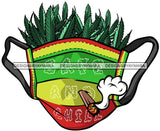 Marijuana Pot Head Rasta 420 Cannabis Weed Leaf Grass Joint Blunt Stoned High Life SVG Cutting Files