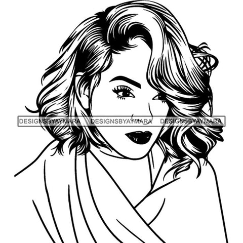 Afro Lady Black Goddess Melanin Dark Latina Morena SVG Files For Cutting and More!