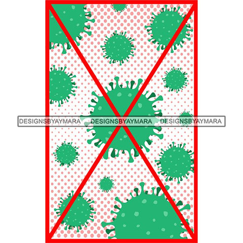 Coronavirus Medical Epidemic Disease Virus Health Pandemic Illness Quotes SVG Cutting Files