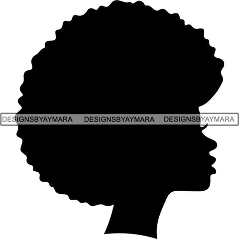 Afro Fairy Fantasy Magic SVG Cut Files For Silhouette and Cricut