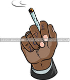 Marijuana Smoking Pot Joint Blunt Stoned High Life Weed Leaf Grass Relax Chill SVG Cutting Files