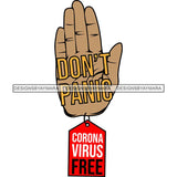 Coronavirus Medical Epidemic Disease Virus Health Pandemic Illness Quotes SVG Cutting Files