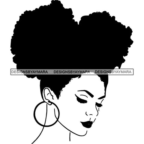 Afro Goddess Rihanna Love Beautiful Face SVG Files For Cutting and More!