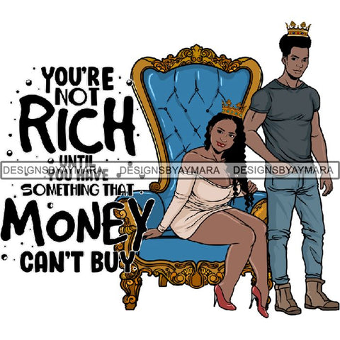 King and Queen Rey Reina Couple Life Goals PNG Print Files Not For Cutting