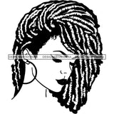 Afro Goddess Rihanna Love Beautiful Face SVG Files For Cutting and More!