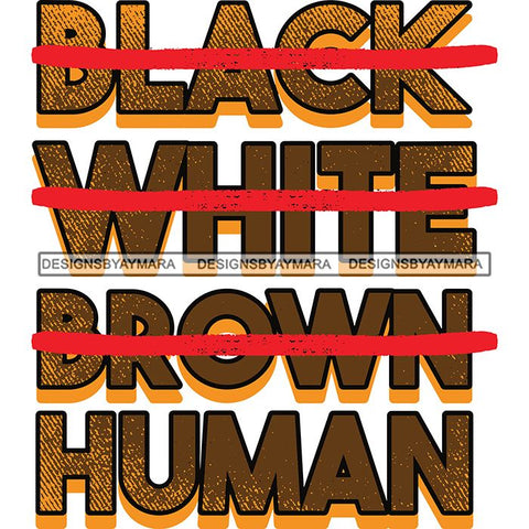 Black Lives Matter Humanity Social Protest Justice Black-Owned Businesses SVG PNG JPG Vector Cutting Files