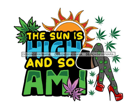 Marijuana Cannabis Hashish Weed Leaf Grass Dope 420 Hemp Pot Joint Blunt Stoned High Life SVG Cutting Files