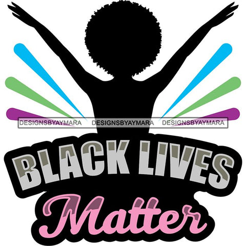 Black Lives Matter Humanity Social Protest Justice Black-Owned Businesses SVG PNG JPG Vector Cutting Files