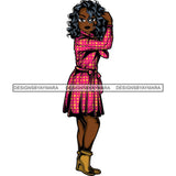 Afro Strong Classy Lola Flexing Believe in Yourself .SVG Cutting Files For Silhouette and Cricut and More!