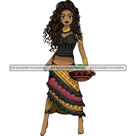 Afro Lola Black History Month Quotes .SVG Clipart Vector Cutting Files For Circuit Silhouette Cricut and More!