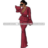 Fashion Diva Glamour Afro Classy Sexy Lady SVG PNG JPG Vector Files For Cutting and More