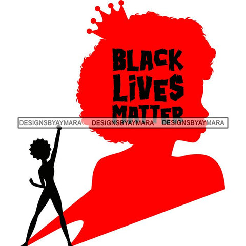 Black Lives Matter Humanity Social Protest Justice Black-Owned Businesses SVG PNG JPG Vector Cutting Files