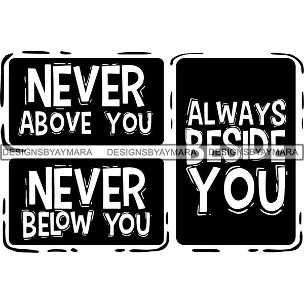 Kind and Queen True Love Quotes .SVG Files For Silhouette and Cricut
