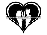 Black Couple Afro Woman SVG African American Ethnicity Queen Diva Classy Lady  .SVG .EPS .PNG Vector Clipart Cricut Circuit Cut Cutting