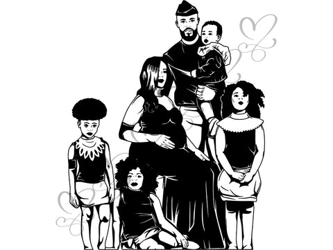 Afro Beautiful Black Woman SVG African American Ethnicity Afro Puffy Hairstyle Beauty Salon Queen Diva Classy Lady  Beautiful People Beauty Salon Princess