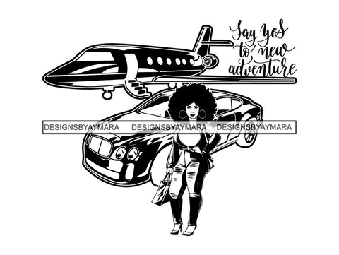 Afro Woman SVG Goddess Queen Power Diva Classy Lady .SVG .EPS .PNG Vector Clipart Digital Cricut Circuit Cut Cutting