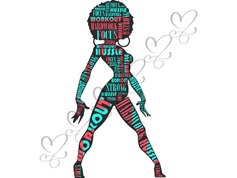 Afro Beautiful Black Woman SVG African American Ethnicity Afro Puffy Hairstyle Beauty Salon Queen Diva Classy Lady  Beautiful People Beauty Salon Princess