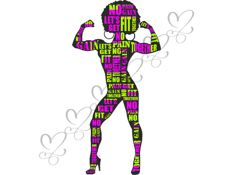 Afro Beautiful Black Woman SVG African American Ethnicity Afro Puffy Hairstyle Beauty Salon Queen Diva Classy Lady  Beautiful People Beauty Salon Princess