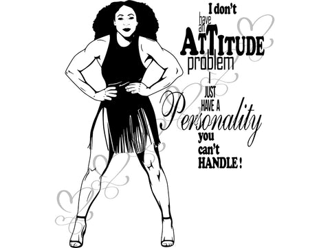 Afro Beautiful Black Woman SVG African American Ethnicity Afro Puffy Hairstyle Beauty Salon Queen Diva Classy Lady  Beautiful People Beauty Salon Princess