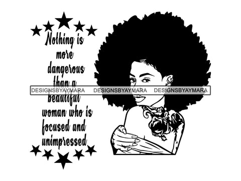 Afro Woman SVG Life Quotes Nubian Melanin Goddess Queen Diva Classy Lady  .SVG .EPS .PNG Vector Clipart Digital Cricut Circuit Cut Cutting