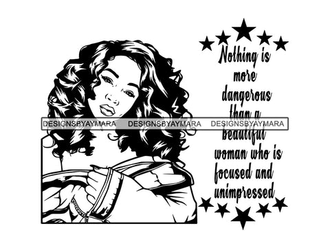 Afro Woman SVG Life Quotes Nubian Melanin Goddess Queen Diva Classy Lady  .SVG .EPS .PNG Vector Clipart Digital Cricut Circuit Cut Cutting