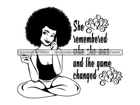 Afro Woman SVG Life Quotes Nubian Melanin Goddess Queen Diva Classy Lady  .SVG .EPS .PNG Vector Clipart Digital Cricut Circuit Cut Cutting