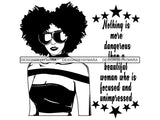 Afro Woman SVG Life Quotes Nubian Melanin Goddess Queen Diva Classy Lady .SVG .EPS .PNG Vector Clipart Digital Cricut Circuit Cut Cutting