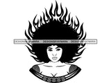 Afro Woman SVG Nubian Melanin Goddess Queen Diva Classy Lady .SVG .EPS .PNG Vector Clipart Digital Cricut Circuit Cut Cutti