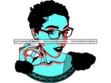 Afro Woman Goddess African American Ethnicity Queen Diva Classy Lady  .JPG .EPS .PNG Vector Clipart Not For Cutting