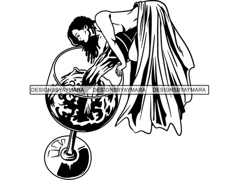 Afro Beautiful Black Woman SVG Drinking Wine African American Ethnicity Queen Diva Classy Lady  .SVG .EPS .PNG Vector Clipart Digital Cricut Circuit Cut Cutting