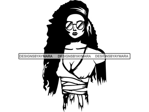 Afro Beautiful Black Woman SVG African American Ethnicity Afro Puffy Hairstyle Beauty Salon Queen Diva Classy Lady  Beautiful People Beauty Salon Princess