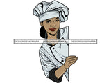 Woman Chef #12 PNG Files For Print