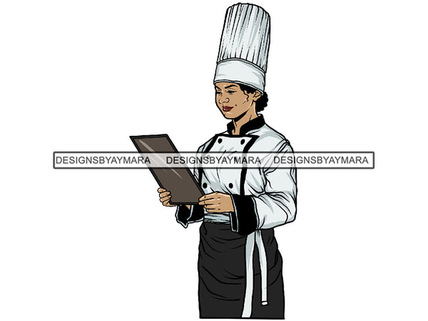 Woman Chef #15 PNG Files For Print
