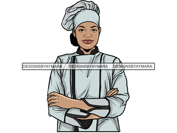Woman Chef #6 PNG Files For Print