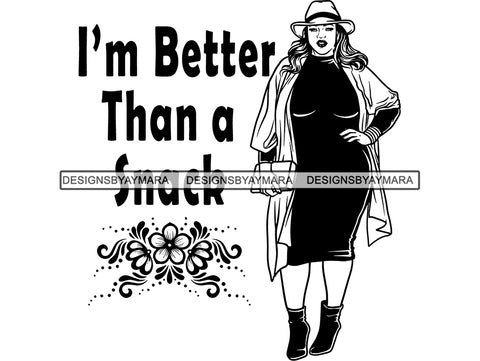 Afro Thick BBW Woman SVG African American Ethnicity Afro Puffy Hair Queen Diva Classy Lady  Beautiful Big And Bougie SVG PNG JPG EPS Vector Clipart Cricut Cutting Cut