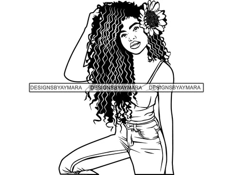 Afro Beautiful Black Woman SVG African American Ethnicity Afro Puffy Hairstyle Beauty Salon Queen Diva Classy Lady  Beautiful People Beauty Salon Princess