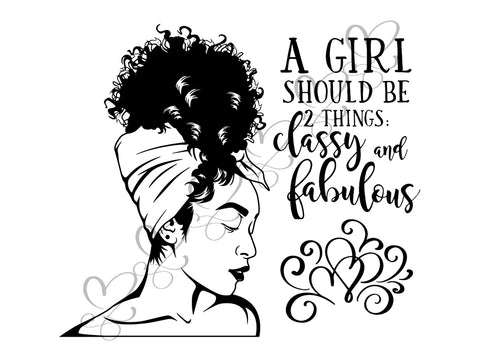 Afro Beautiful Black Woman SVG African American Ethnicity Afro Puffy Hairstyle Beauty Salon Queen Diva Classy Lady  Beautiful People Beauty Salon Princess