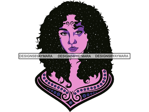Afro Beautiful Black Woman SVG African American Ethnicity Afro Puffy Hairstyle Beauty Salon Queen Diva Classy Lady  Beautiful People Beauty Salon Princess