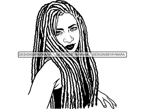 Afro Beautiful Black Woman SVG African American Ethnicity Queen Diva Classy Lady  .SVG .EPS .PNG Vector Clipart Digital Cricut Circuit Cut Cutting